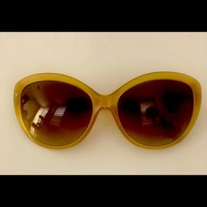 Authentic yellow Prada sunglasses